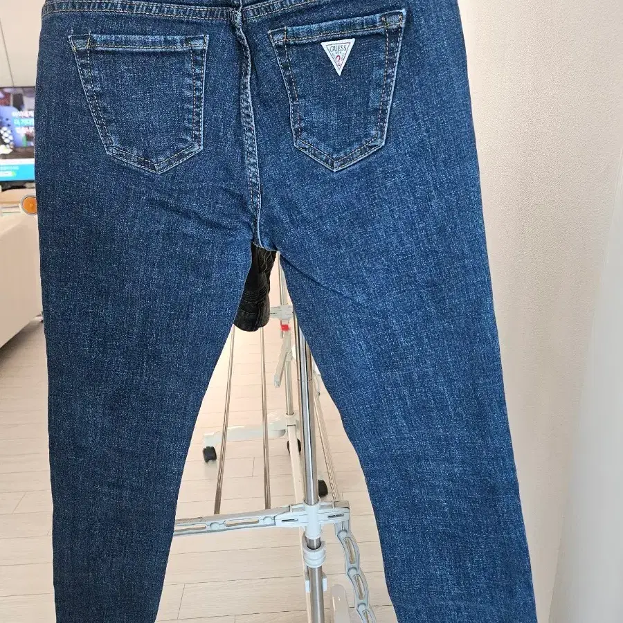 게스 청바지 여성용 27인치
