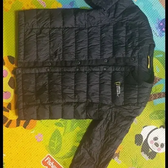 네셔널지오그래픽 키즈 경량패딩 120