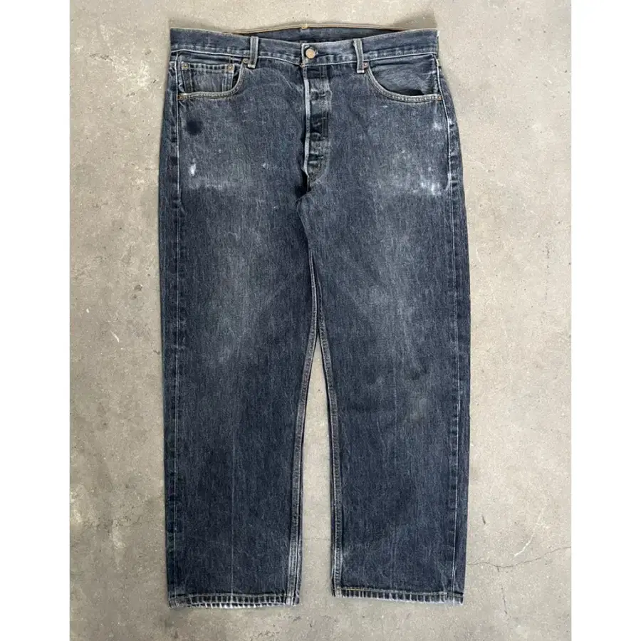 Levi's 501 흑청 데님팬츠