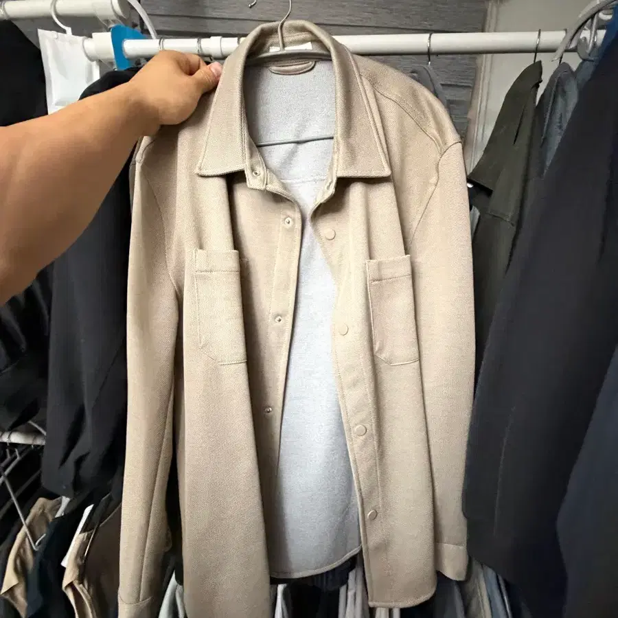 자라 자켓 셔츠 xl