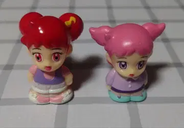 오쟈마녀 도레미 도레미 팝 피규어 2개 세트 당시 물품
