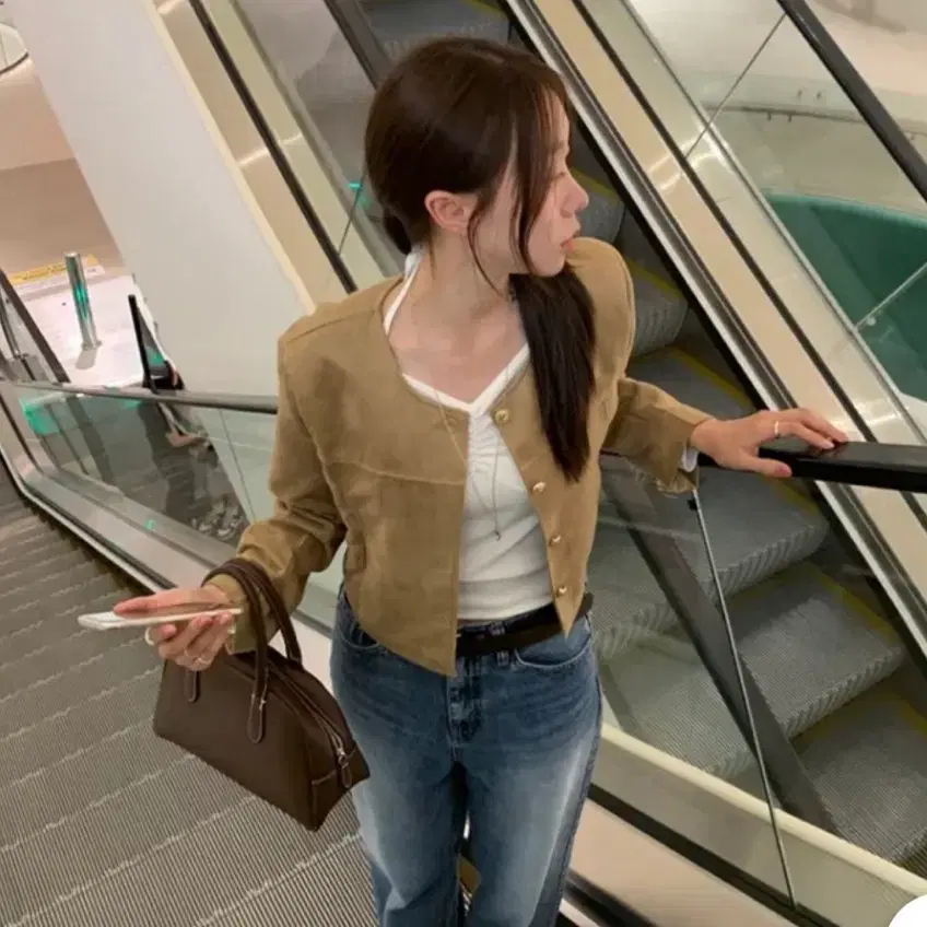 에이블리 아우터 스웨이트 크롭 자켓