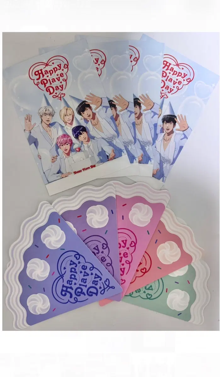 Plave 2nd Anniversary Poster Cake Postcard