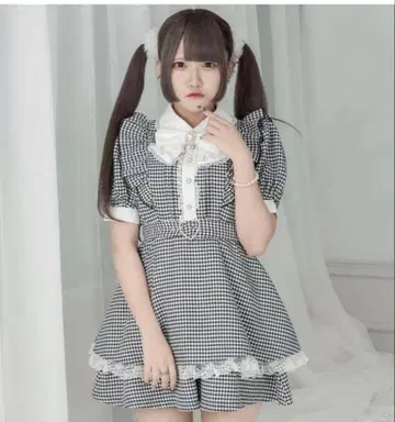 Palelfy 메이드풍 콤비네존