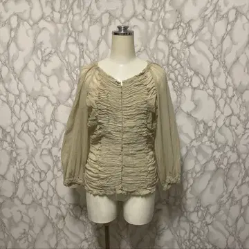 EPOCA 에포카 집업 블라우스