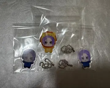 블루 록 SD 인형 사진 키링 미카게 레오 3세트