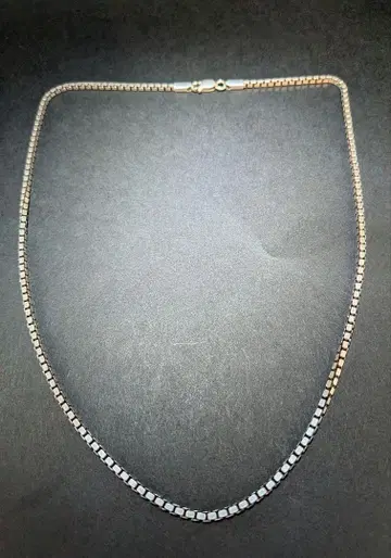 실버925 베네치아 체인 목걸이 폭 2mm 50cm