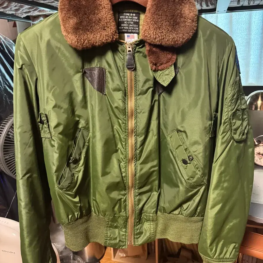 AVIREX B-15 flight jacket