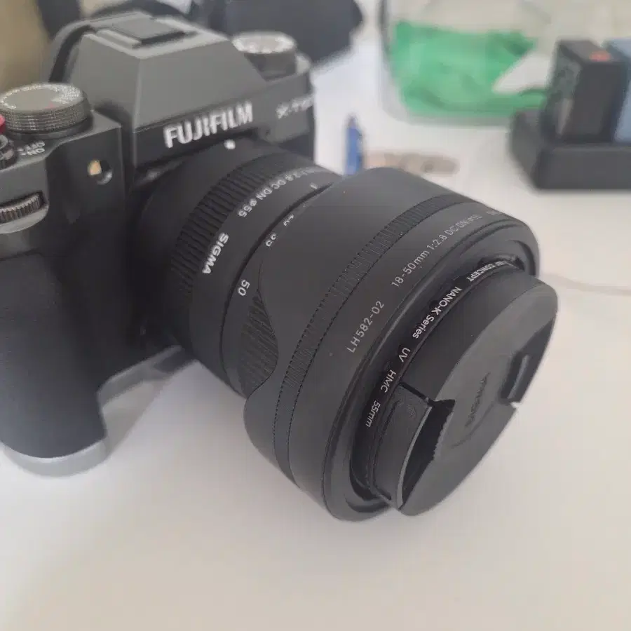 시그마 18-50 F2.8 후지 X, 교환가능