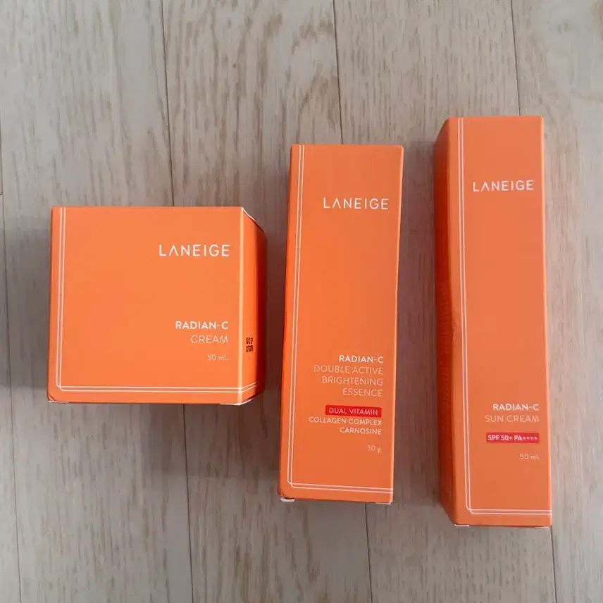 洗製品]ラネスラディアンさん3種セット（サンクリーム/エッセンス/クリーム）