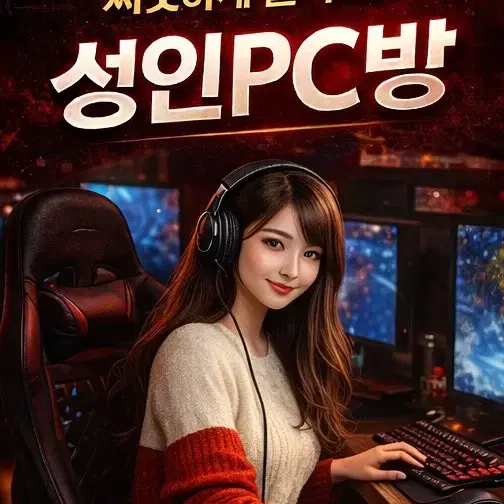 한정판매! 성인PC방 맞춤 전용 가성비 컴퓨터 본체 모니터 풀세트 팝니다