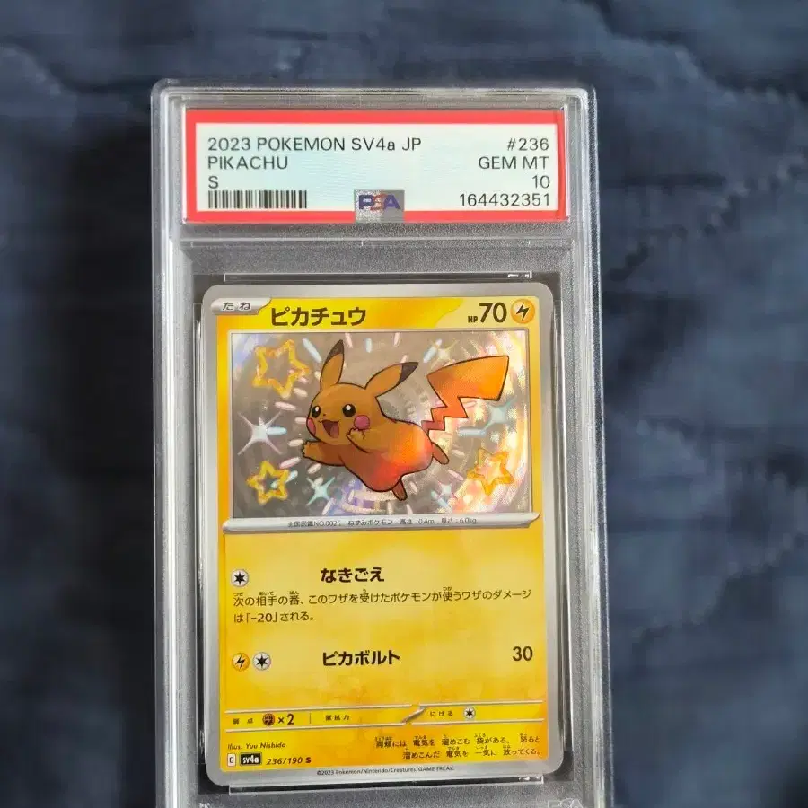 이로치 피카츄 psa10