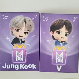 BTS 타이니탄 맥도날드 해피밀 정국 V