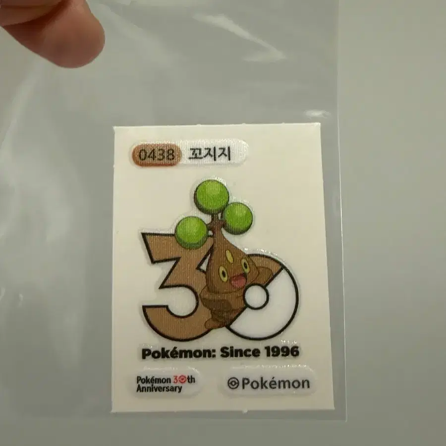 포켓몬 꼬지지 스티커 띠부씰