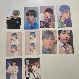 방탄소년단 bts 뷔 태형 앨범포카 10장 양도
