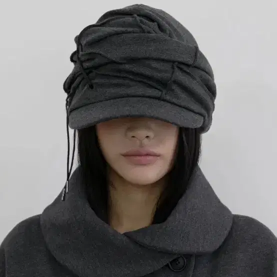 플레어업 Soi Draped Cap (FL-743_Charcoal)