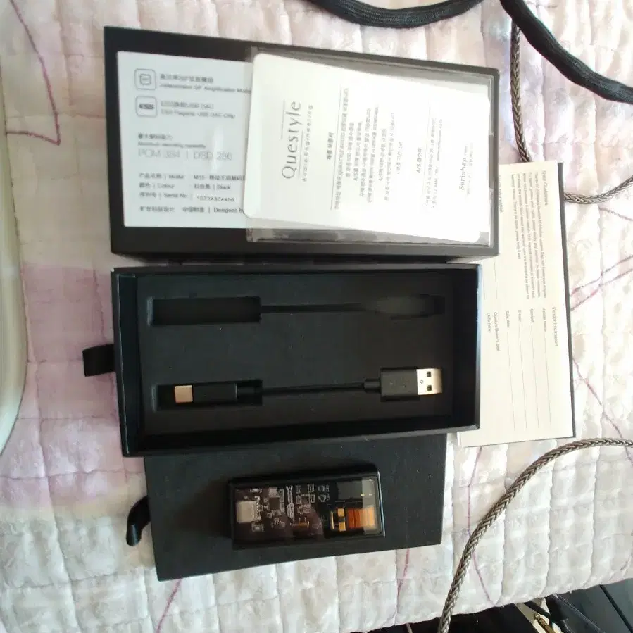 퀘스타일 M15 꼬다리 DAC