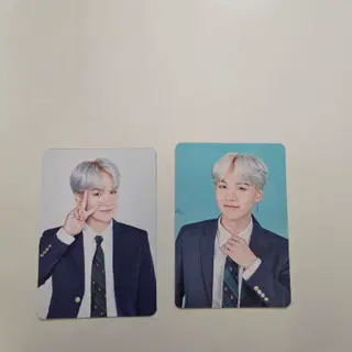 방탄소년단 bts 윤기 슈가 일본 머사터 포카