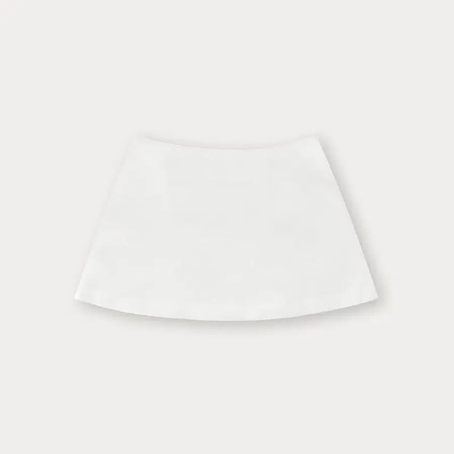 썸웨어버터 Tully Low Mini Skirt Ivory 미니 스커트 치마 S