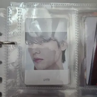 bts 태형 포카