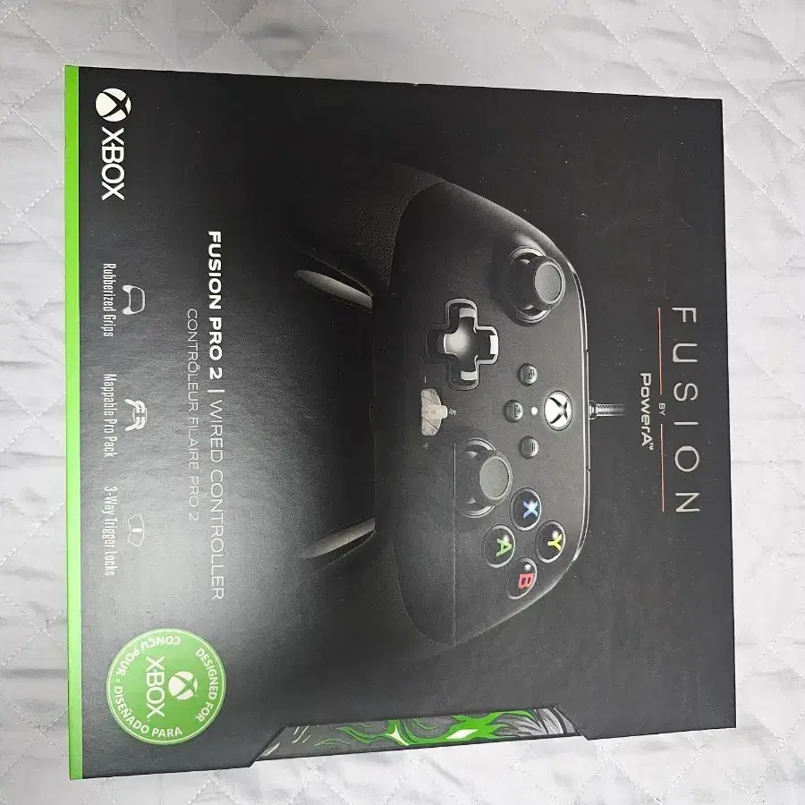 PowerA 퓨전 프로 2 유선 컨트롤러 (XBOX 정식 라인센스) 정발품