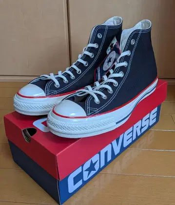 [ 새상품 ] CONVERSE ALL STAR AGED TC HI US9.5 블랙
