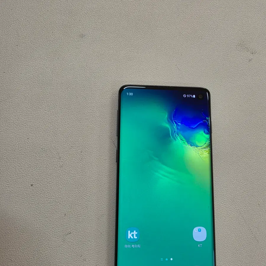 갤럭시 S10 LTE그린 무잔상 정상공기기 중고폰