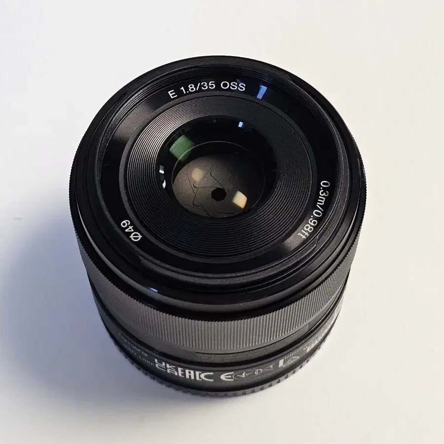 소니 E 1.8/35 OSS 렌즈 (SEL35F18)