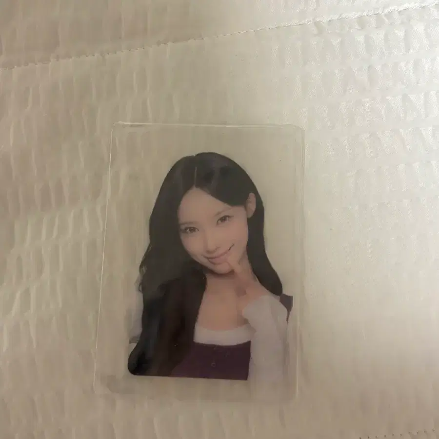 리센느빵 원희 투명 포카