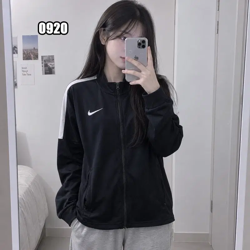 M나이키 드라이 핏 니트 트랙탑 자킷