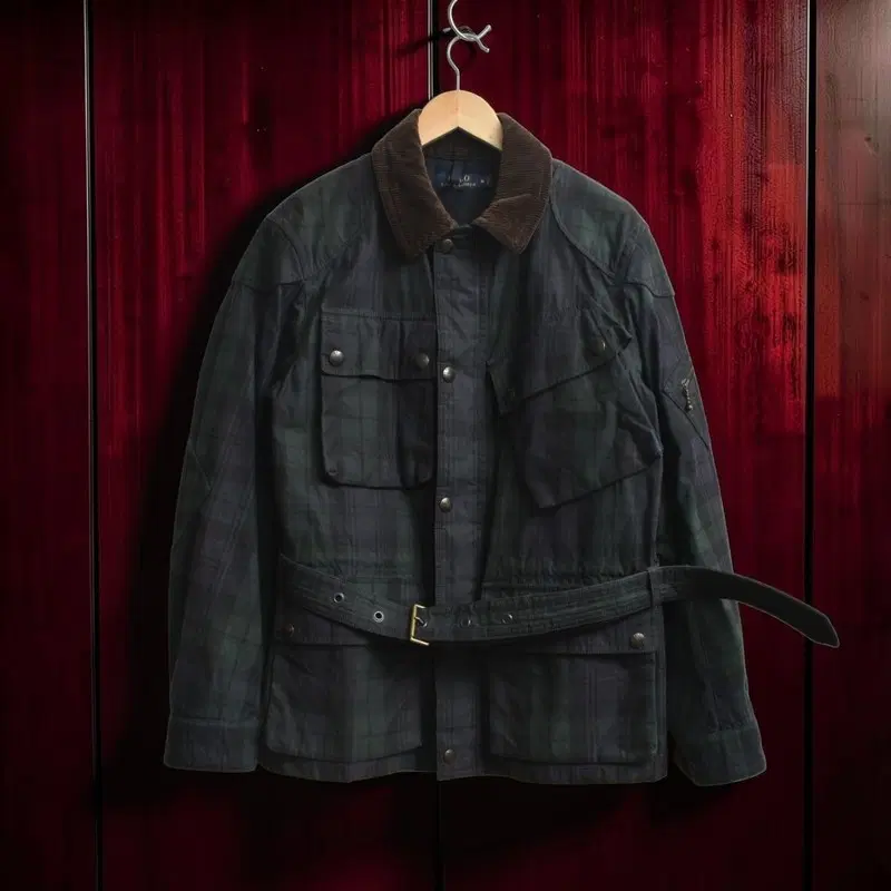 폴로 랄프로렌 오일클로스 헌팅 자켓 M1128