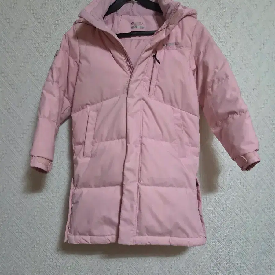 MERRELL 핑크 푸퍼 롱패딩