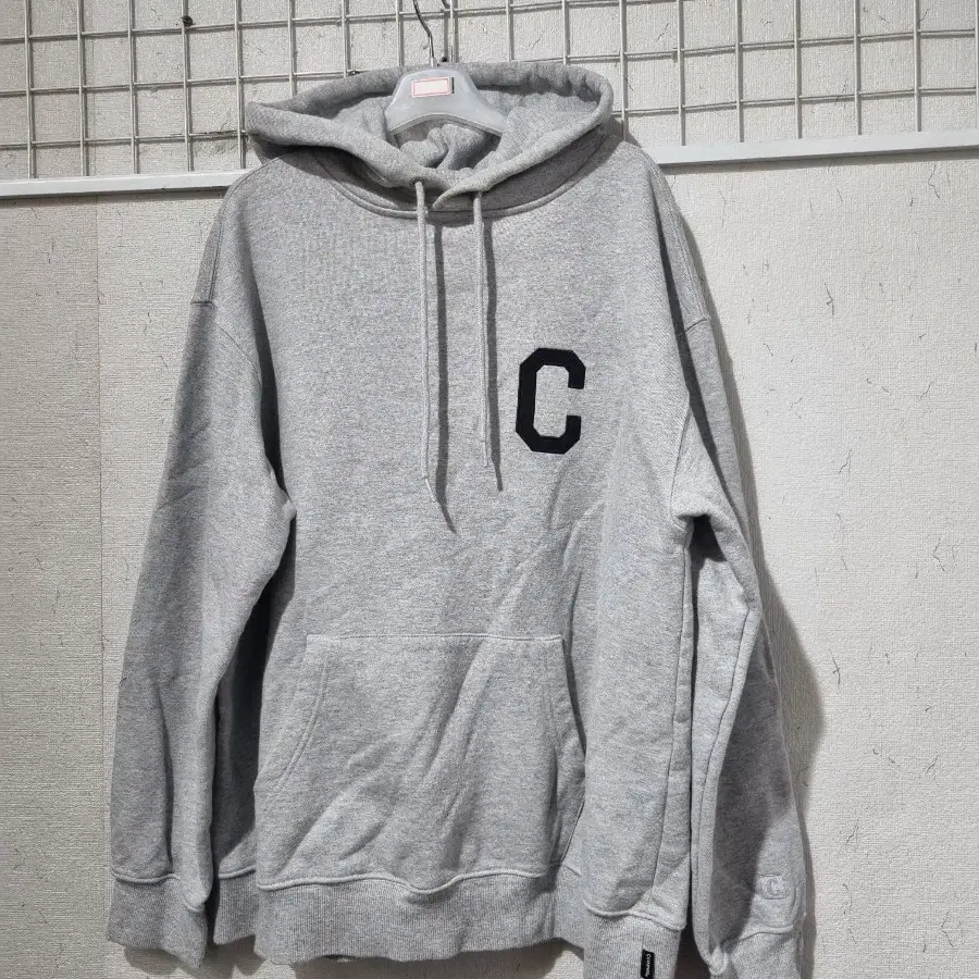 커버낫 C 로고 후드티