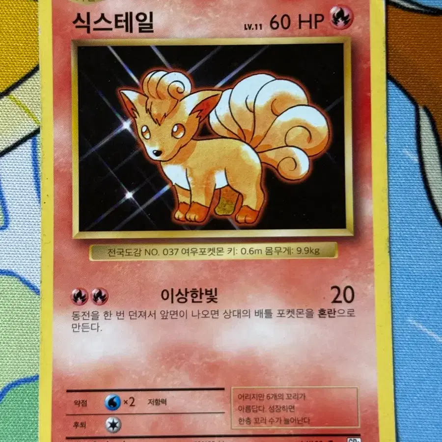 포켓몬 카드 식스테일 14/100 C 20주년 cp6