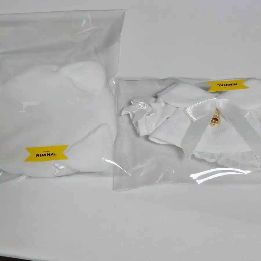 니니멀 플러피캣 10cm 화이트