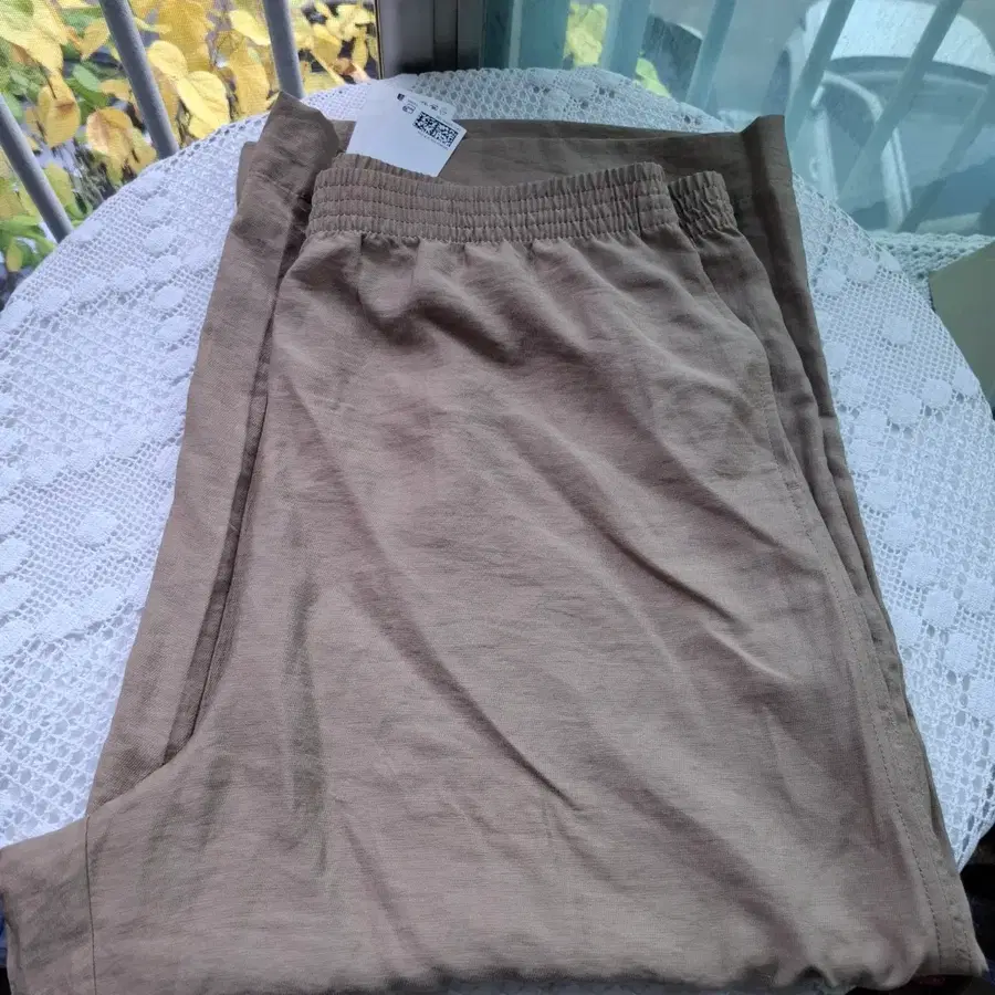 H&M 린넨 여성 와이드바지