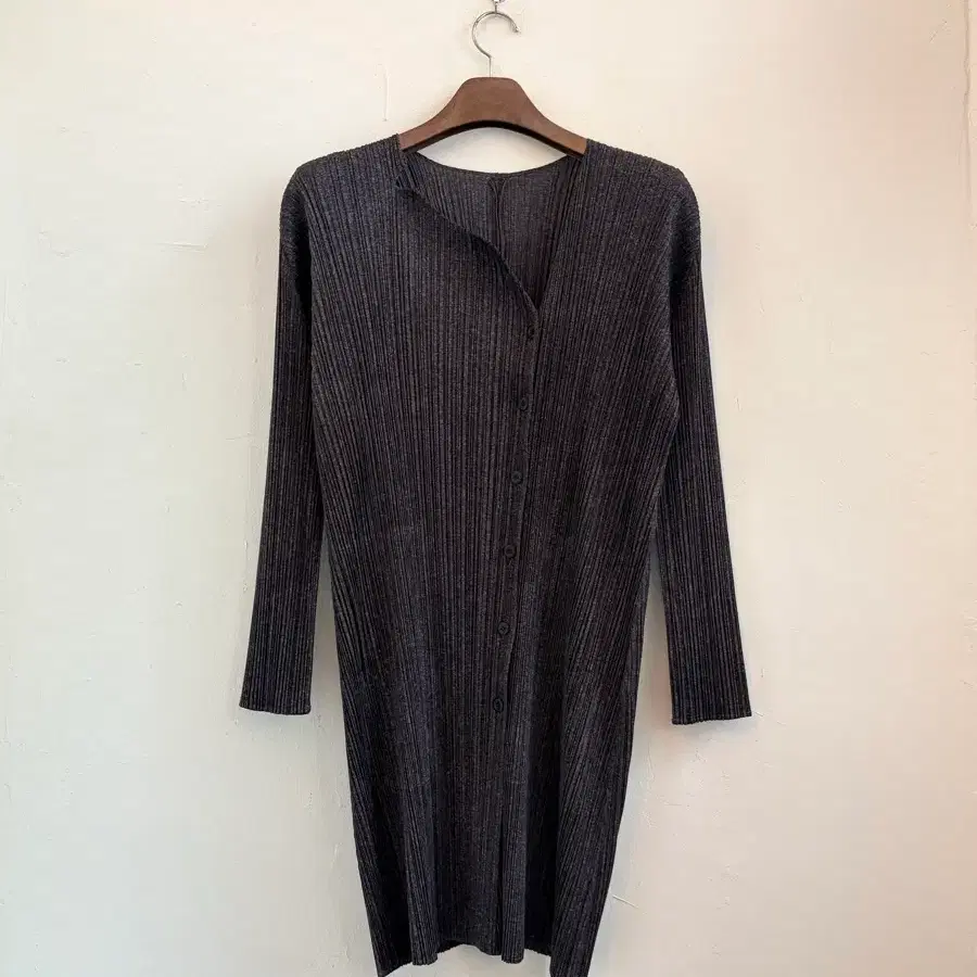 PLEATS PLEASE 플리츠 플리즈 롱가디건