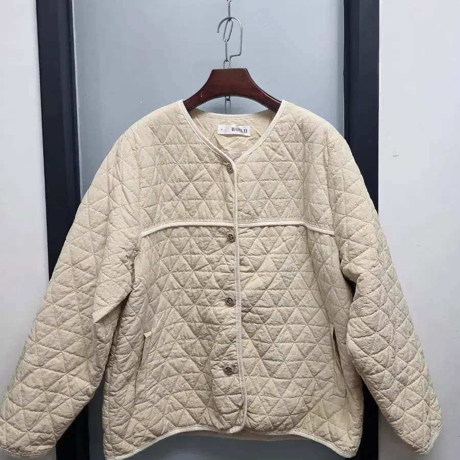 BUILD 빌드 퀼팅 패딩자켓 xl