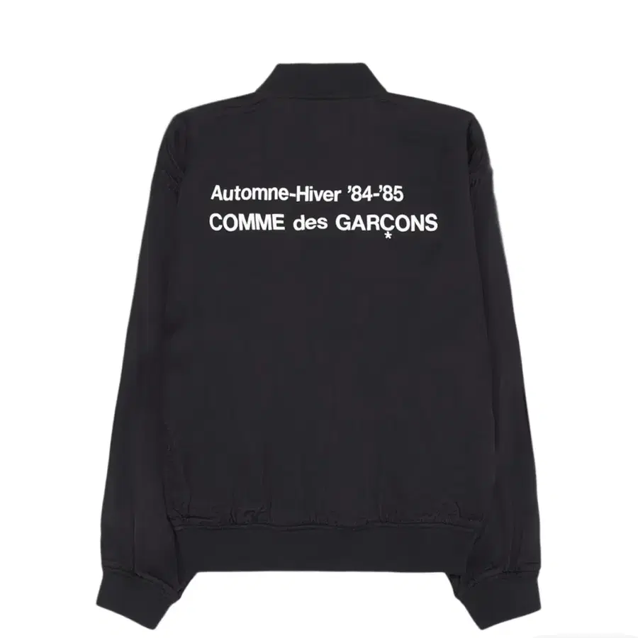 꼼데가르송 CDG '84-85 스태프 블루종 블랙 2XL