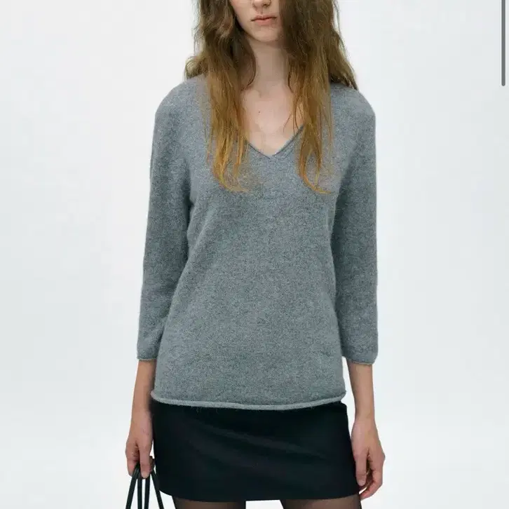 낫띵리튼 Kate v-neck (gray)