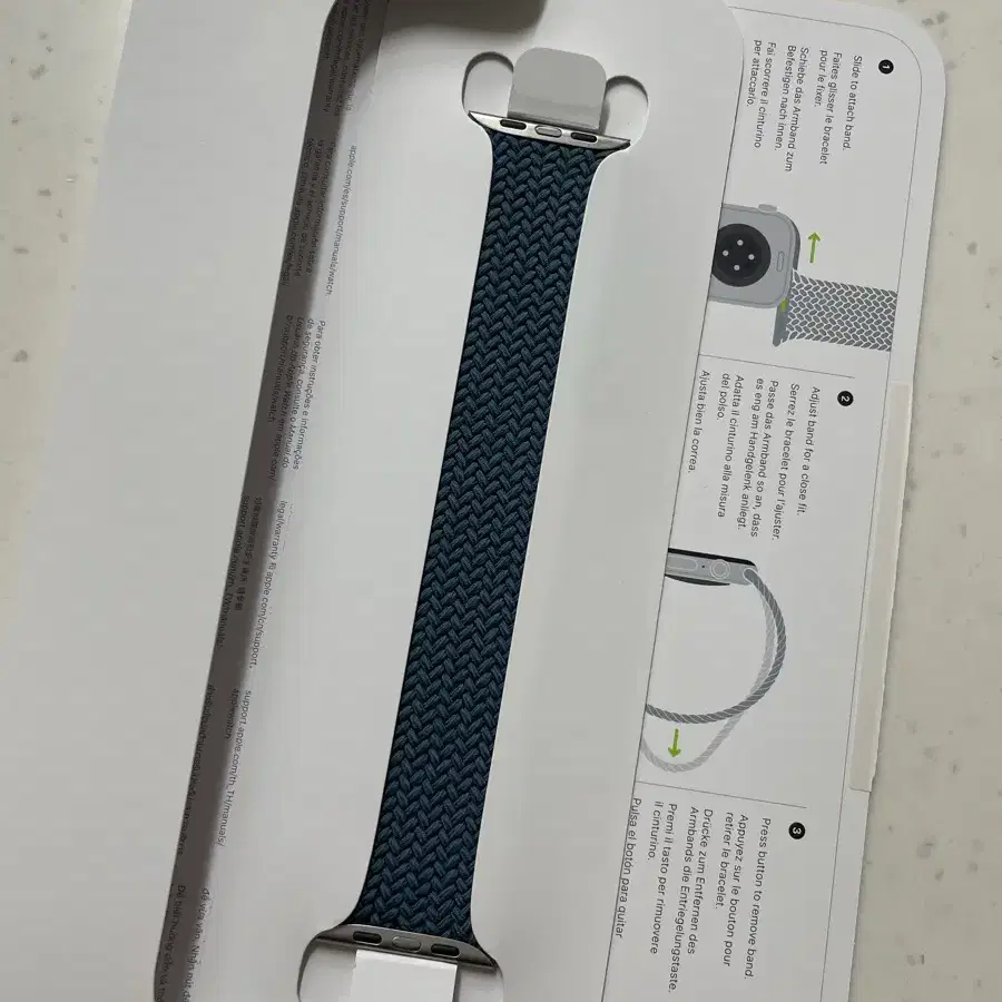 애플워치 브레이드솔로 46mm 10사이즈 ( 두개가격 )
