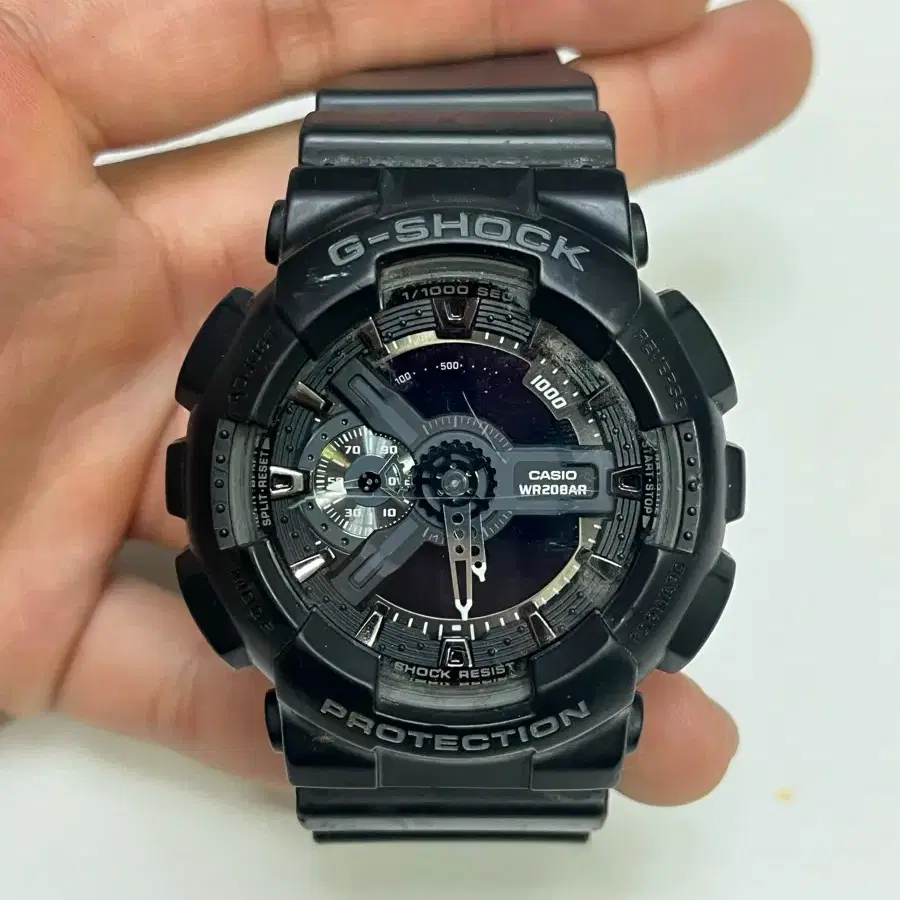 카시오 지샥 GA-110 블랙 시계 g shock ga110