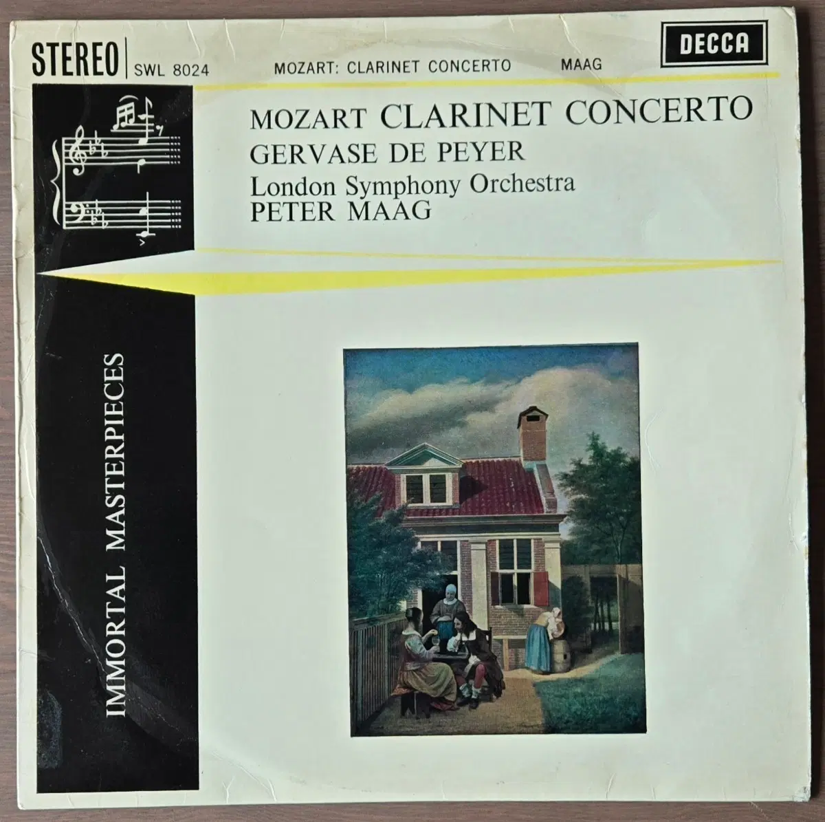 Gervase de Peyer & Peter Maag - Mozart Clarinet Concerto K.622 10-inch LP (UK DECCA FFSS WB)