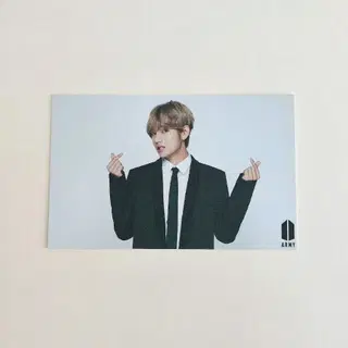 태형 윙파콘 아미부스 포카 방탄 bts poca pc 윙즈 파이널 포토카드