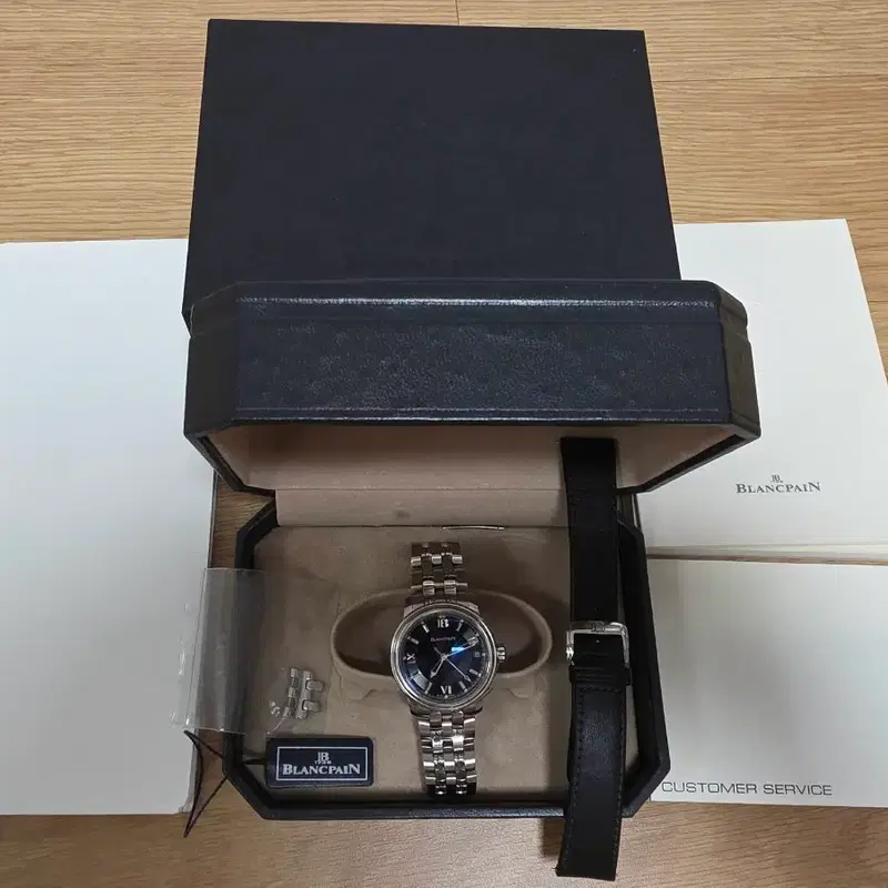 블랑팡 레망 울트라슬림 36mm 스몰데이트 검판