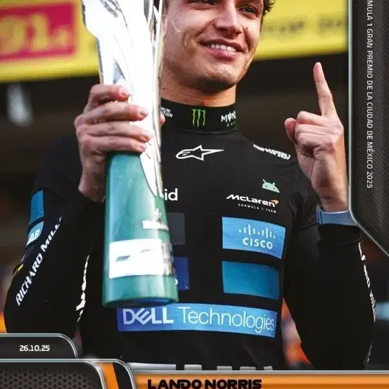 랜도노리스 탑스 나우 카드 란도 노리스 topps f1 구함