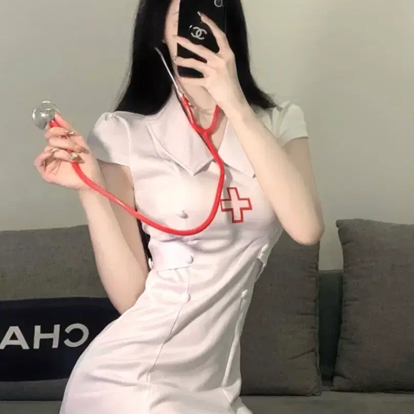 간호사 코스튬 할로윈 코스프레