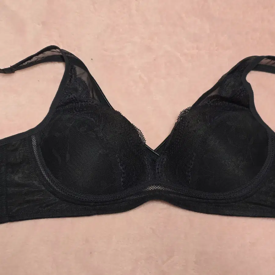 (중고) 여성 프리모션 검정색 브라 80A