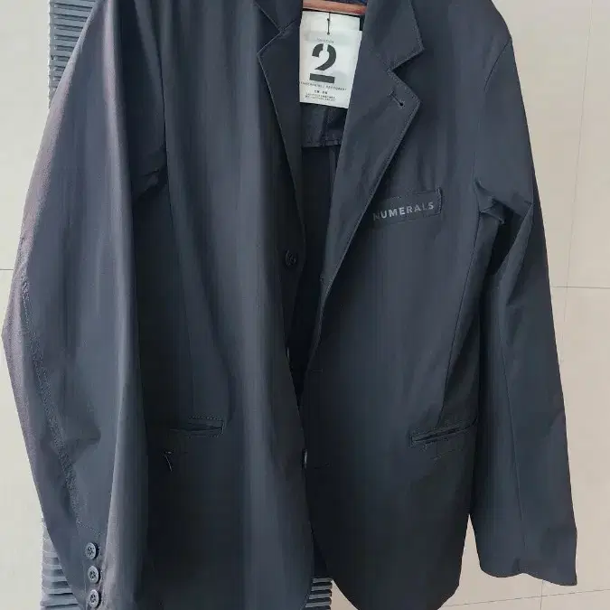 NUMERALS 스판 블랙자켓