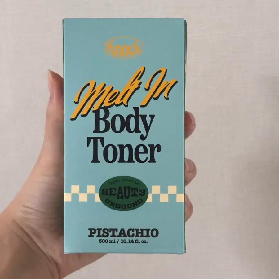 노크 멜트 인 바디 토너 피스타치오 300ml